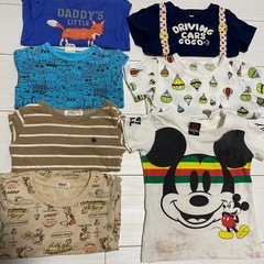 子供服　ロンT４枚　Tシャツ３枚 90サイズ