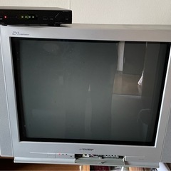 シャープ　ブラウン管テレビ