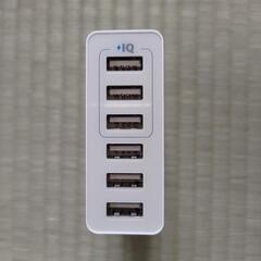 【程度優】Anker PowerPort 6 Lite 充電器 PowerIQ の画像