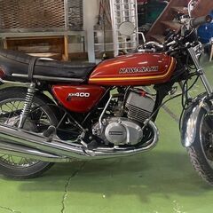 カワサキ　KH400 　逆車　国内未登録　エンジン好調　絶版車