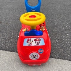 ★1〜3歳児用ディズニーバギー,メロディライトボタン付き,乗用玩具の画像