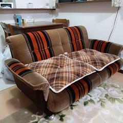 レトロな2人用ソファ