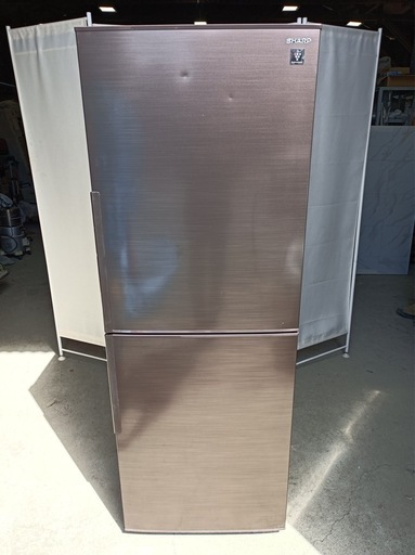 八5228【SHARP】 シャープ 2018年製 ノンフロン冷凍冷蔵庫 280L SJ