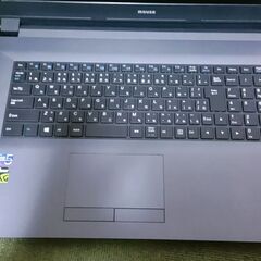 マウスコンピューターm-Book W880BN-KK大型液晶17.3型SSD2TBメモリ16GBの画像
