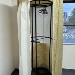 ［未使用］川口工器　回転ハンガーラック