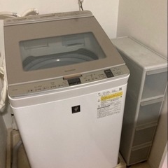 SHARP 縦型洗濯機乾燥機能付