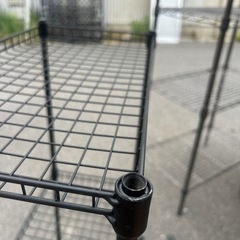 スチールラック小(ブラック)の画像