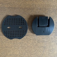 シート押さえピンの黒丸のみ　55個