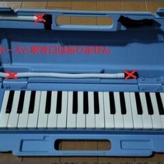 鍵盤ハーモニカ(水色)②の画像