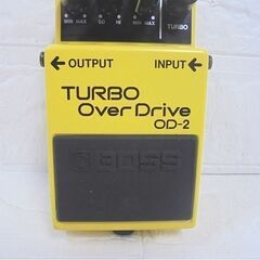 動作OK BOSS OD-2 TURBO Over Drive ボス オーバードライブ エフェクター 札幌市 白石店の画像