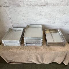 アルミ製 ギョーザバット 4種類 8点セット まとめ売り 調理器...