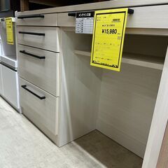 ジモティ来店特価!!　キッチンカウンター　オフホワイト　　J-2...