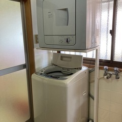 洗濯機と衣料乾燥機 セット品