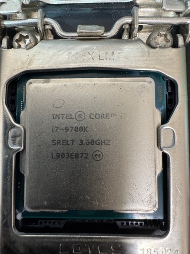 Core i7-9700K CPU ＋Z390-S01 セット 稼働品
