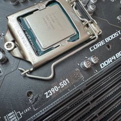 Core i7-9700K CPU ＋Z390-S01 セット 稼働品の画像