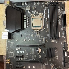 Core i7-9700K CPU ＋Z390-S01 セット 稼働品の画像