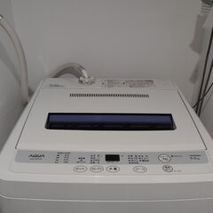 AQUA 全自動洗濯機 6kg　AQW-S60A　2012年製　...