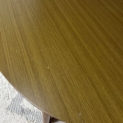 ニトリ 楕円形リビングこたつ テーブルの画像