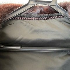 【美品】定価75,000円のダークミンク2WAYショールの画像