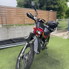 カワサキ　スーパーシェルパ　オフロードバイク