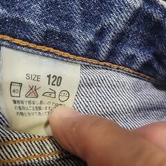 ジーンズ１２０センチの画像