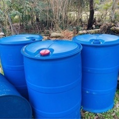 ドラム缶（プラ）残り１本