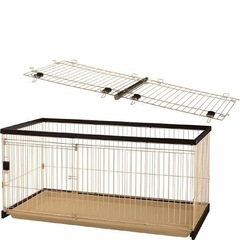 ペット用ケージ　犬　木製お掃除簡単ペットサークル 150-80 屋根面セット　【定価48000円】の画像
