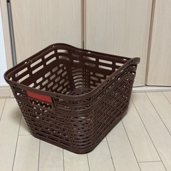 自転車　後ろかご