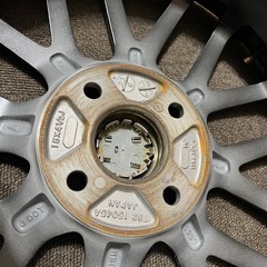 ホンダNボックス　ホイールの画像