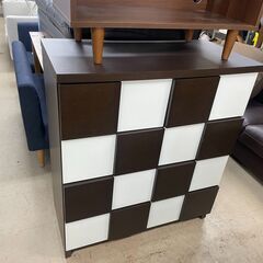 タンス　No.3025　ダークブラウン　ダビンチ　90チェスト　...