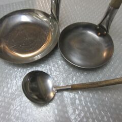 中古調理器具　画像のもの３点の画像
