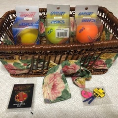 お取り引き中🙇　中古 グランド・ゴルフボールとマーカーの3セット 