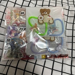 アクセサリーセット（ヘアゴム等）★ハンドメイド品★おまけ入り