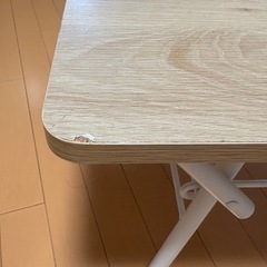 ニトリ　折りたたみテーブル　シェルフィ9045 NAの画像