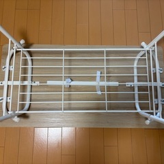 ニトリ　折りたたみテーブル　シェルフィ9045 NAの画像