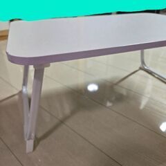 ミニ　テーブル　子供用　ホワイト　便利の画像