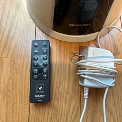 【取引中】シャープ　プラズマクラスター　タワーファン　扇風機の画像