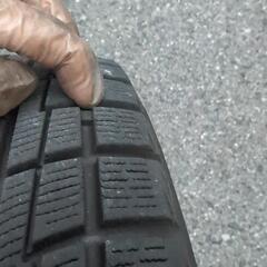 スタッドレス　プラクティバアイス BP02 155/65R14 タイヤホイール4本セットの画像