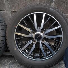 スタッドレス　プラクティバアイス BP02 155/65R14 タイヤホイール4本セットの画像