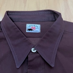 ☆Kiichi  茶色　ブラウン　長袖　薄手　メンズ　シャツの画像