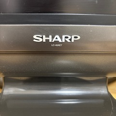 【美品/引取歓迎】シャープ AQUOS 40型 液晶テレビ LC-40AE7 フルHD の画像