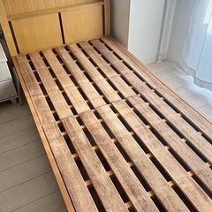 【5月中】シングルベッド+マットレスの画像