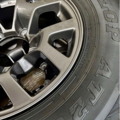 ★☆新車外し ダンロップ　グラントレック25年AT20　195/80R15の画像