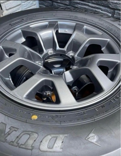 ★☆新車外し ダンロップ　グラントレック25年AT20　195/80R15