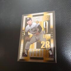 希少　阪神タイガース　江夏豊　2005　 BBM　　ベスト9　 新品