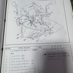シグナスx サービスマニュアル 整備書 2冊まとめて！　SE44Jの画像