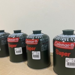 新品未使用 コールマン OD缶 Super 純正イソブタンガス×4個の画像