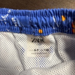 ZARA キッズ　海水パンツ　130の画像