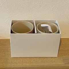 【新品未使用】ルクルーゼ ペアショート タンブラー　の画像