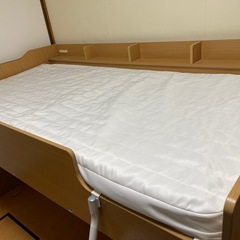 配達＆設置可🚚 ロフトベッド シングルベット マットレス美品の画像